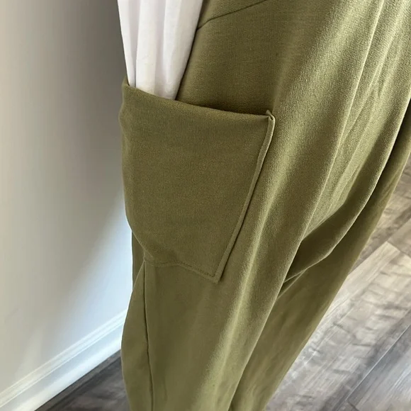 Olive Green Jumpsuit NWOT - Picture 12 of 13